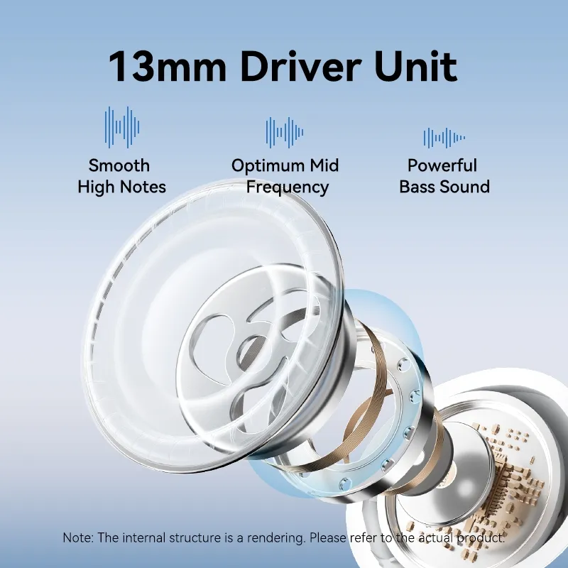 Ảnh Tai nghe không dây thực sự Vention có Bluetooth 5.4, 10m Kết nối ổn định IPX chống nước - Tai nghe Bluetooth trong tai để sử dụng thể thao và hàng ngày 3