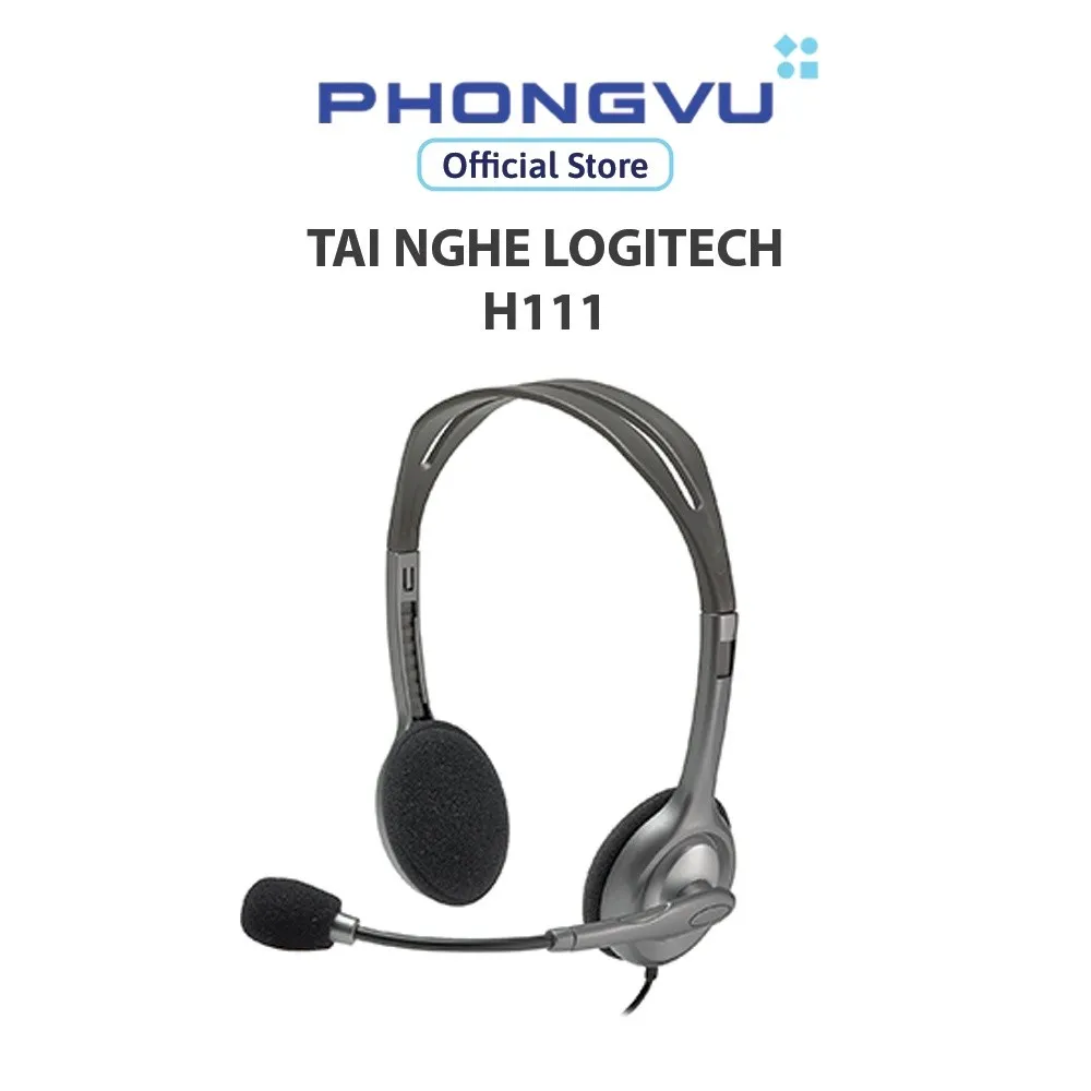 Ảnh Tai nghe Logitech H111 - Bảo hành 12 tháng 1