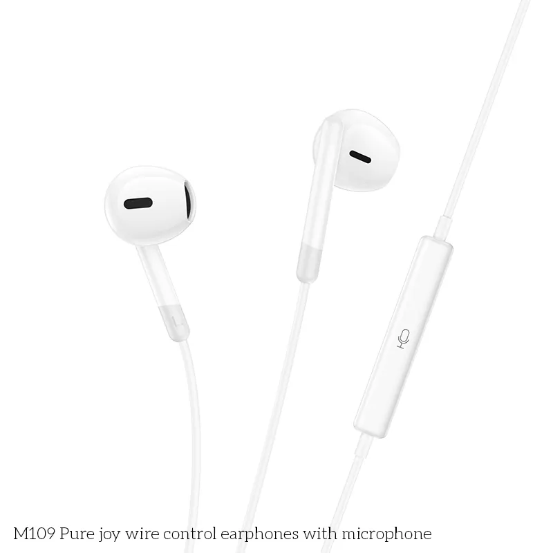 Ảnh Tai nghe M109 có dây nhét tai có mic nghe gọi dùng cho mọi dòng điện thoại DYDX bảo hành 6 tháng M109 2