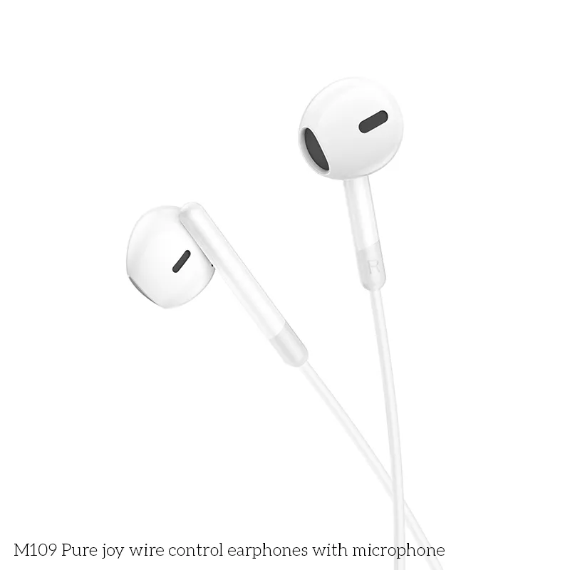 Ảnh Tai nghe M109 có dây nhét tai có mic nghe gọi dùng cho mọi dòng điện thoại DYDX bảo hành 6 tháng M109 3