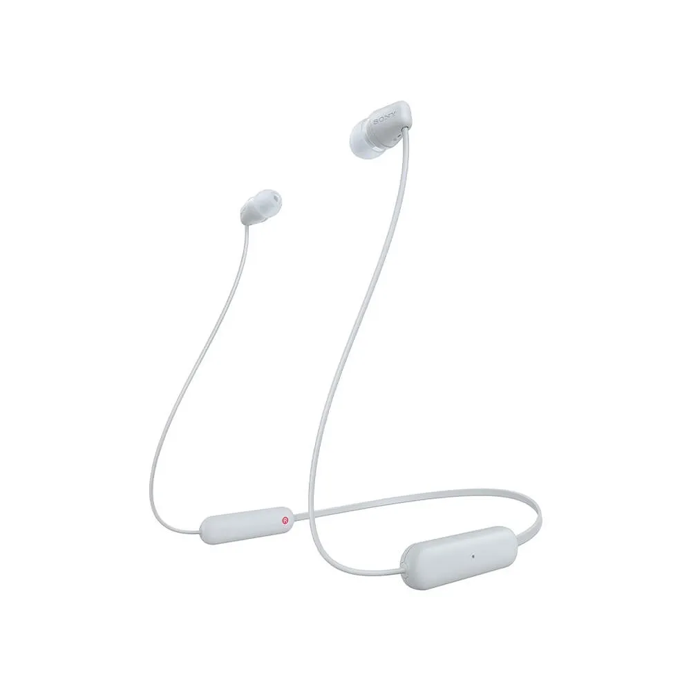 Ảnh Tai Nghe Nhét Tai Bluetooth Chống Nước Sony WI-C100 - DSEE - Pin 25 Giờ - Không Thể Tốt Hơn !! 2