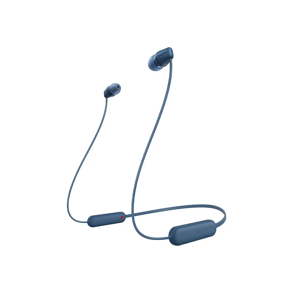 Ảnh Tai Nghe Nhét Tai Bluetooth Chống Nước Sony WI-C100 - DSEE - Pin 25 Giờ - Không Thể Tốt Hơn !! 4