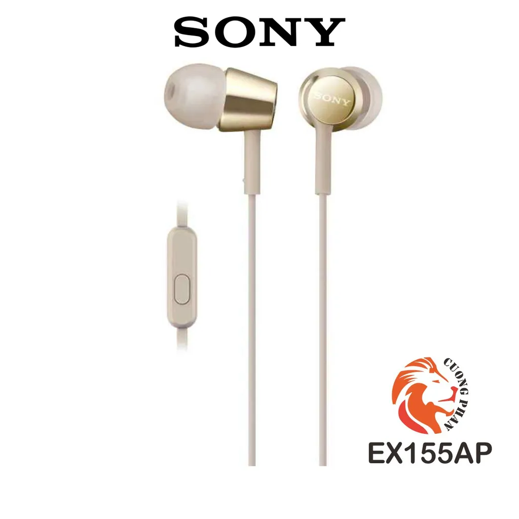 Ảnh Tai Nghe Nhét Tai Có Mic Sony EX155AP | Chính Hãng Sony Việt Nam | Bảo Hành 12 Tháng Toàn Quốc 3