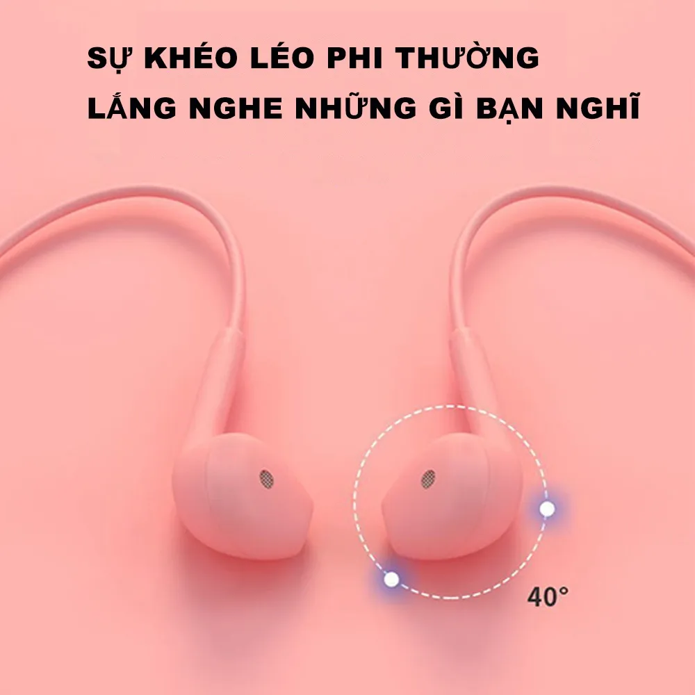 Ảnh Tai nghe nhét tai EVEBOT có dây giắc cắm 3.5mm âm thanh hifi màu tùy chọn cho máy tính xách tay máy tính bảng điện thoại 3