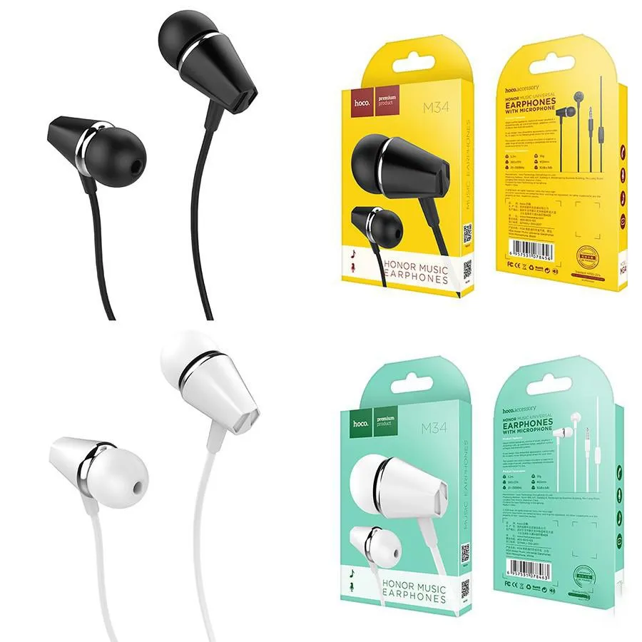 Ảnh Tai Nghe Nhét Tai Hoco M34 Super Bass tương thích các dòng điện thoại jack 3.5mm 4