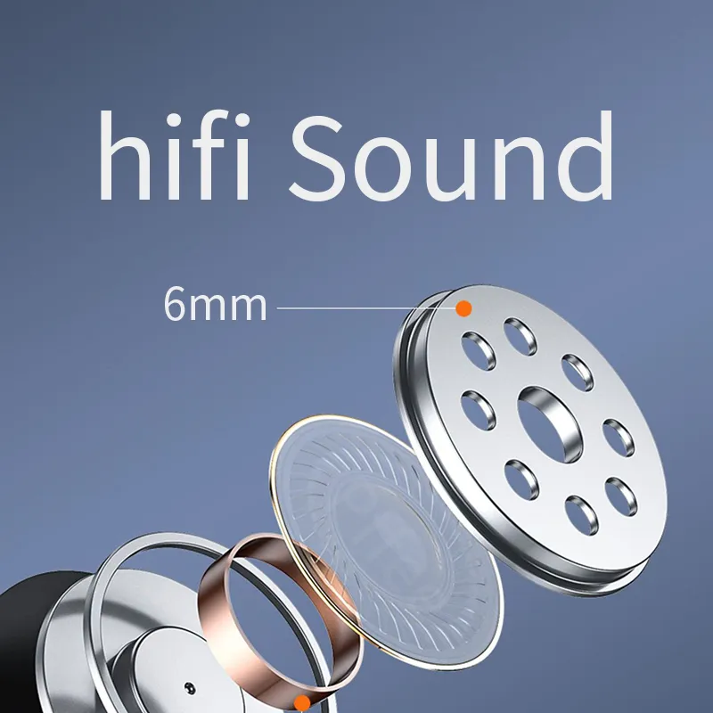 Ảnh Tai nghe nhét tai PFFEE giắc 3.5mm chống ồn âm thanh siêu trầm 4