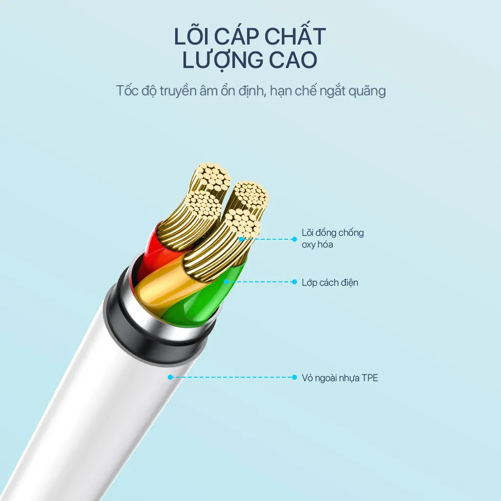 Ảnh Tai Nghe Nhét Tai ROBOT RE20 Cổng Kết Nối Jack 3.5mm Hỗ Trợ Nghe Nhạc Và Đàm Thoại Âm Bass Sống Động 2