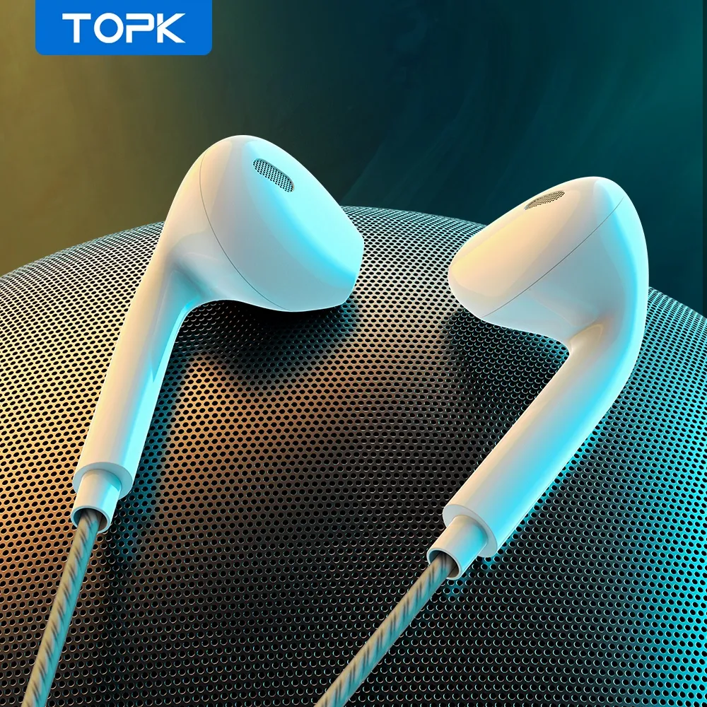 Ảnh Tai nghe nhét tai TOPK F20 có micro jack 3.5mm điện thoại 1