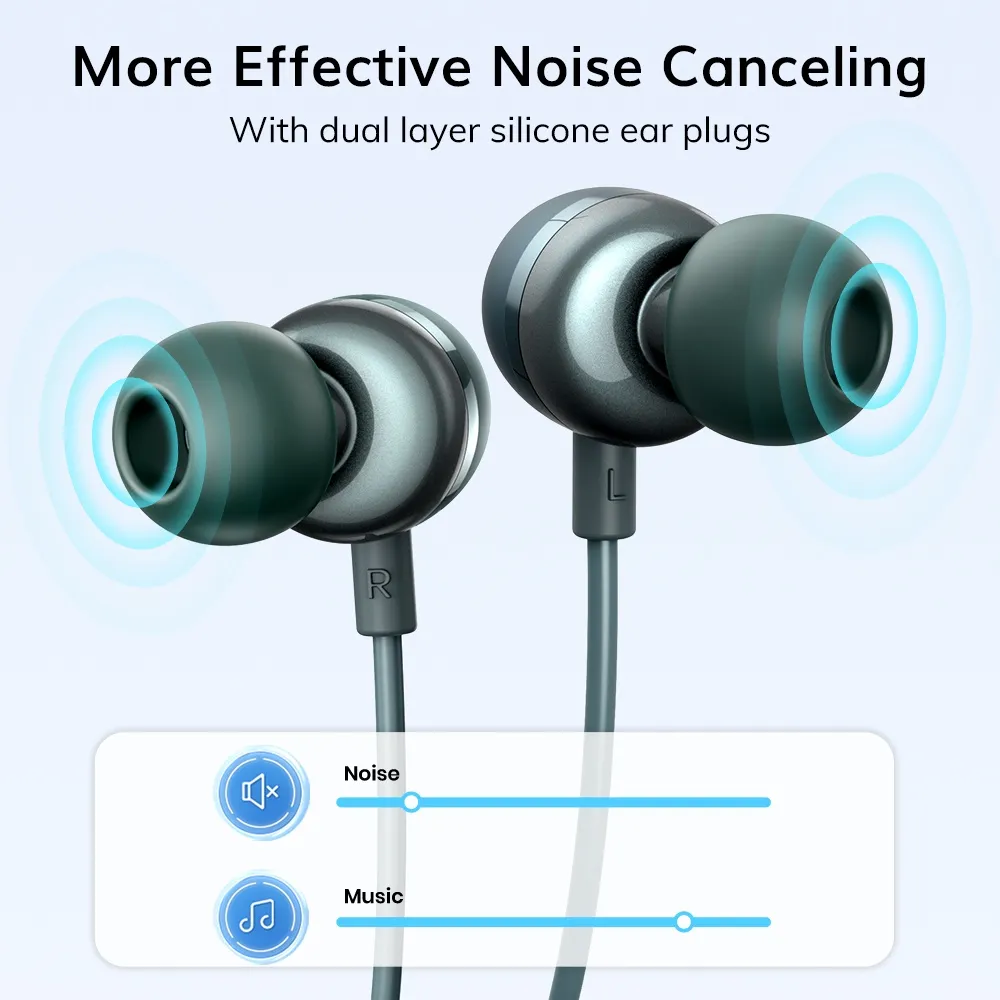 Ảnh Tai nghe nhét tai TOPK F36 giắc cắm 3.5mm âm thanh siêu trầm có micro chất lượng cao 1