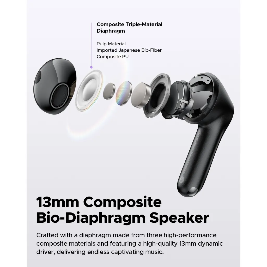 Ảnh Tai Nghe True Wireless SoundPEATS Air5 Aptx Adaptive Lossless Bluetooth 5.4 4