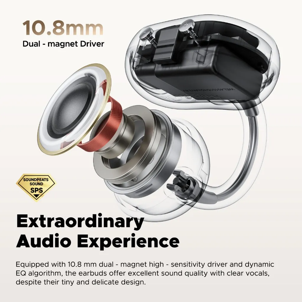 Ảnh Tai Nghe True Wireless SoundPEATS POP Clip | Open Ear Clip-On | Âm Thanh Định Hướng | Bluetooth 5.4 4