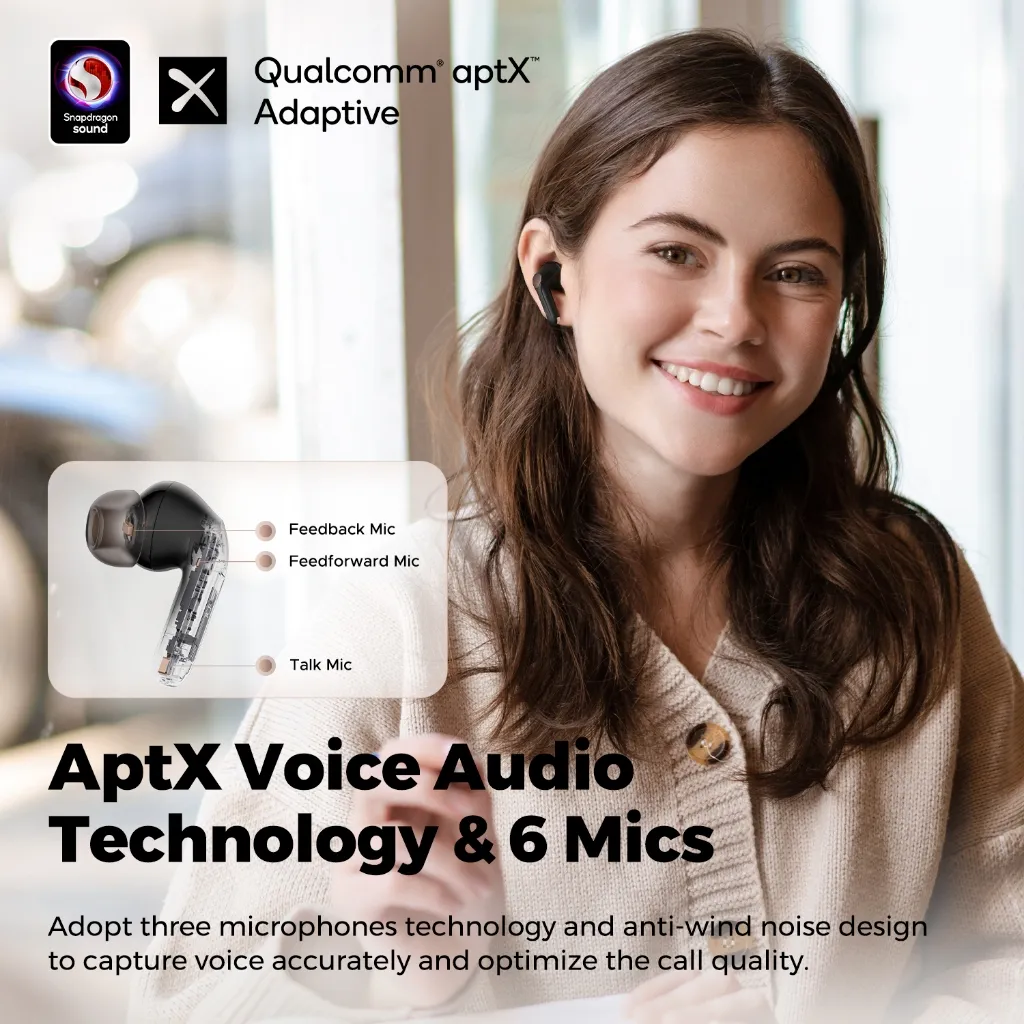 Ảnh Tai nghe True Wireless SoundPEATS Air4 Pro | APTX Lossless | APTX Voice 6Mic | Bluetooth 5.3 4