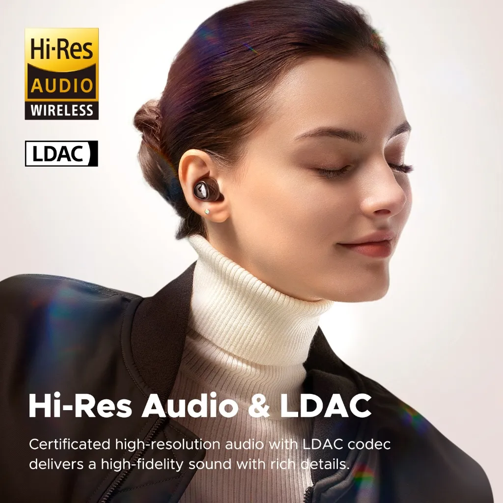 Ảnh Tai Nghe True Wireless SoundPEATS Engine 4 Dual Coaxial DD | Pin 12.5h Bluetooth 5.3 2