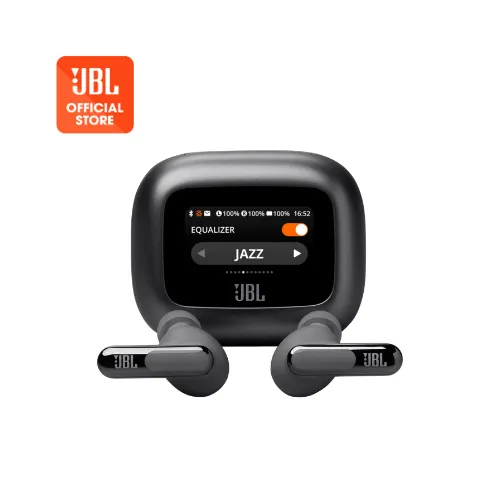 Ảnh Tai Nghe True Wireless JBL Live Beam 3 có màn hình cảm ứng - Hàng Chính Hãng 1