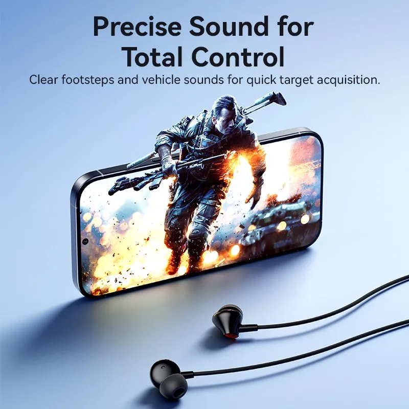 Ảnh Tai nghe Vention ECHO LITE 3.5mm Tai nghe có dây trong tai có MIC cho máy tính bảng Máy tính xách tay Điện thoại Tai nghe Tai nghe có dây 4