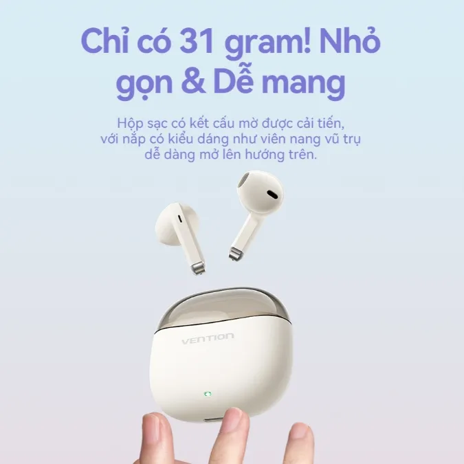 Ảnh Tai nghe Vention elf e06 bluetooth 5.3 âm thanh sống động chất lượng 2