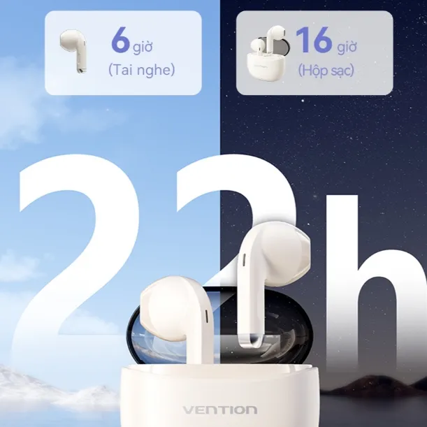 Ảnh Tai nghe Vention elf e06 bluetooth 5.3 âm thanh sống động chất lượng 4