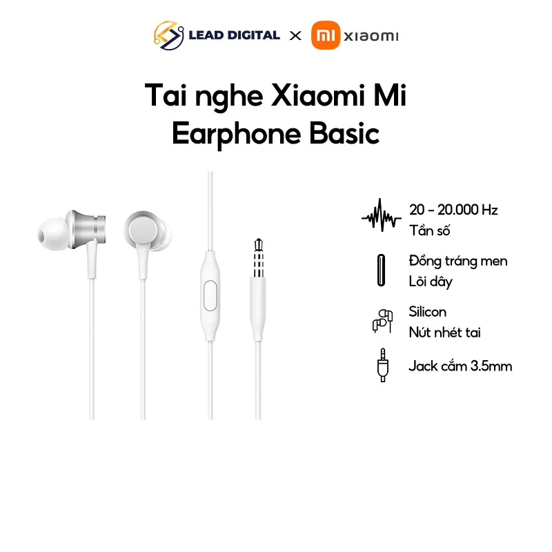 Ảnh Tai nghe Xiaomi Mi Earphone Basic (Bản Quốc tế) - Bảo hành 6 tháng 1