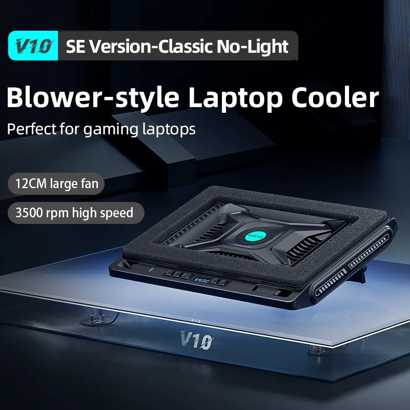 Đánh giá Tấm làm mát Laptop Llano V10 Turbo-Fan 3500 RPM - Hạ nhiệt hiệu quả cho máy 13-17.3 inch