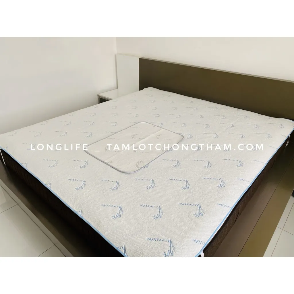Ảnh Tấm lót chống thấm cho người già LONGLIFE size giường 1,2x2m - 1,4x2m - 1,6x2m - 1,8x2m - 2,2x2m 1
