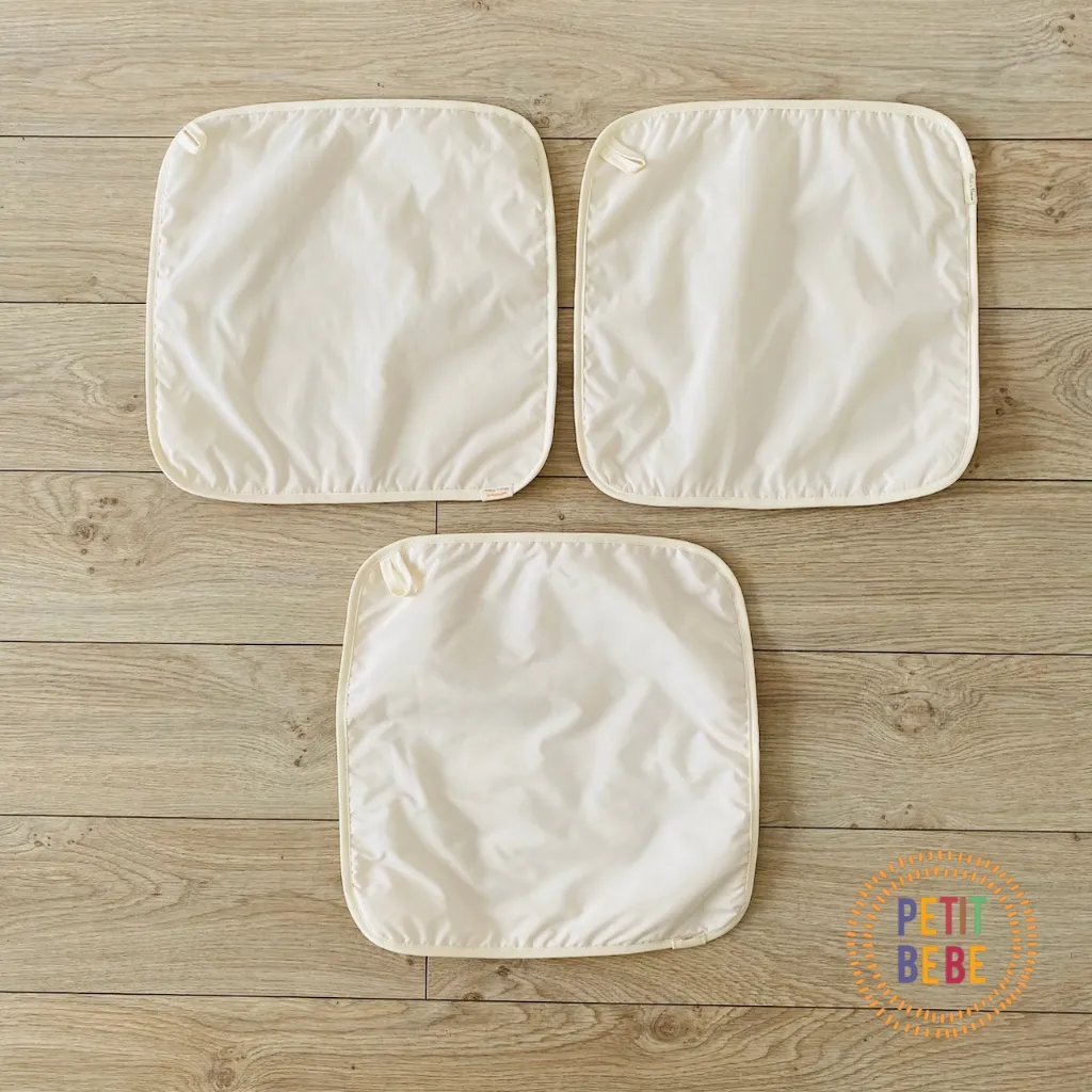 Ảnh Tấm lót thay tã 30x30cm chống thấm cho trẻ sơ sinh PETIT BEBE 4