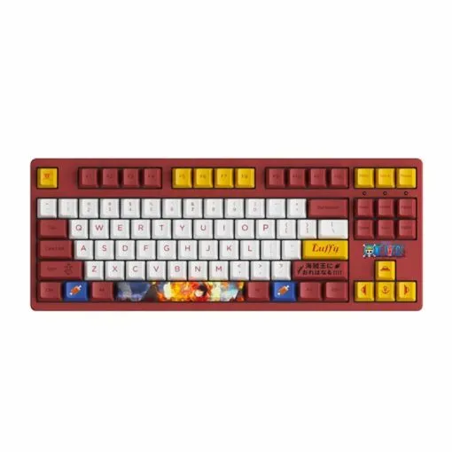 Ảnh Tặng chuột không dây - Bàn phím cơ AKKO 3087 RF One Piece – Luffy (Dual-mode / AKKO sw v3) 1