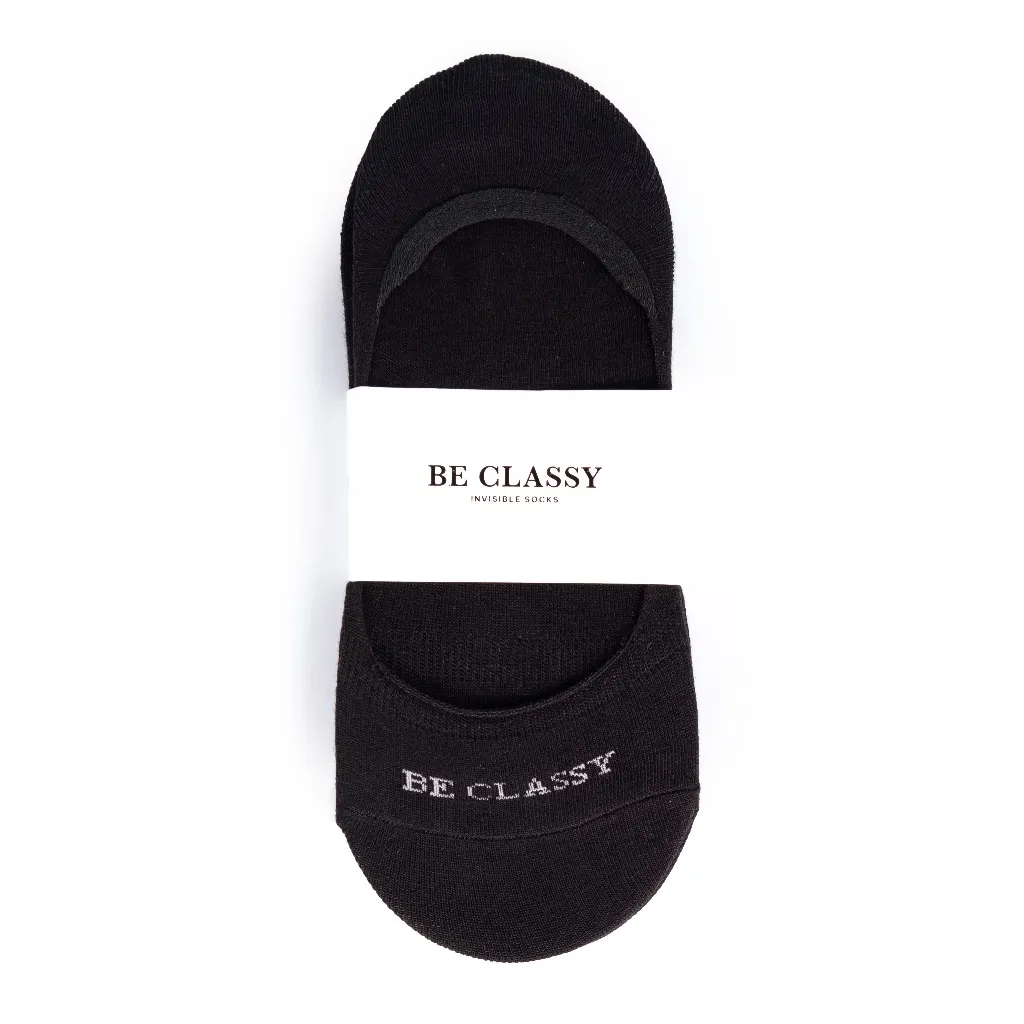 Ảnh Tất ẩn mang giày lười - 3-PACKS INVISIBLE SOCKS - VO03 - Thương hiệu Be Classy 1