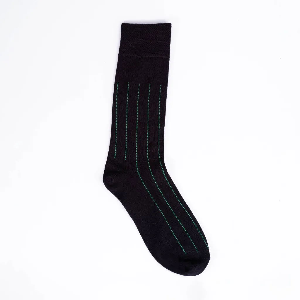 Ảnh Tất Cổ Cao Mang Giày Tây - CLASSIC SOCKS VO09 -  Cotton Co Giãn Thấm Hút Tốt - Thương Hiệu Be Classy 2