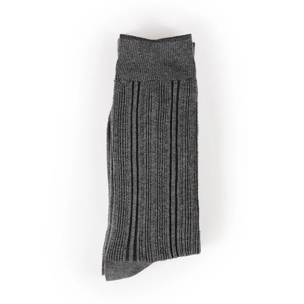 Ảnh Tất Cổ Cao Mang Giày Tây, Trơn 3 Màu - SIMPLY SOCKS VO02 - Cotton Co Giãn Thấm Hút Tốt - Thương Hiệu Be Classy 4