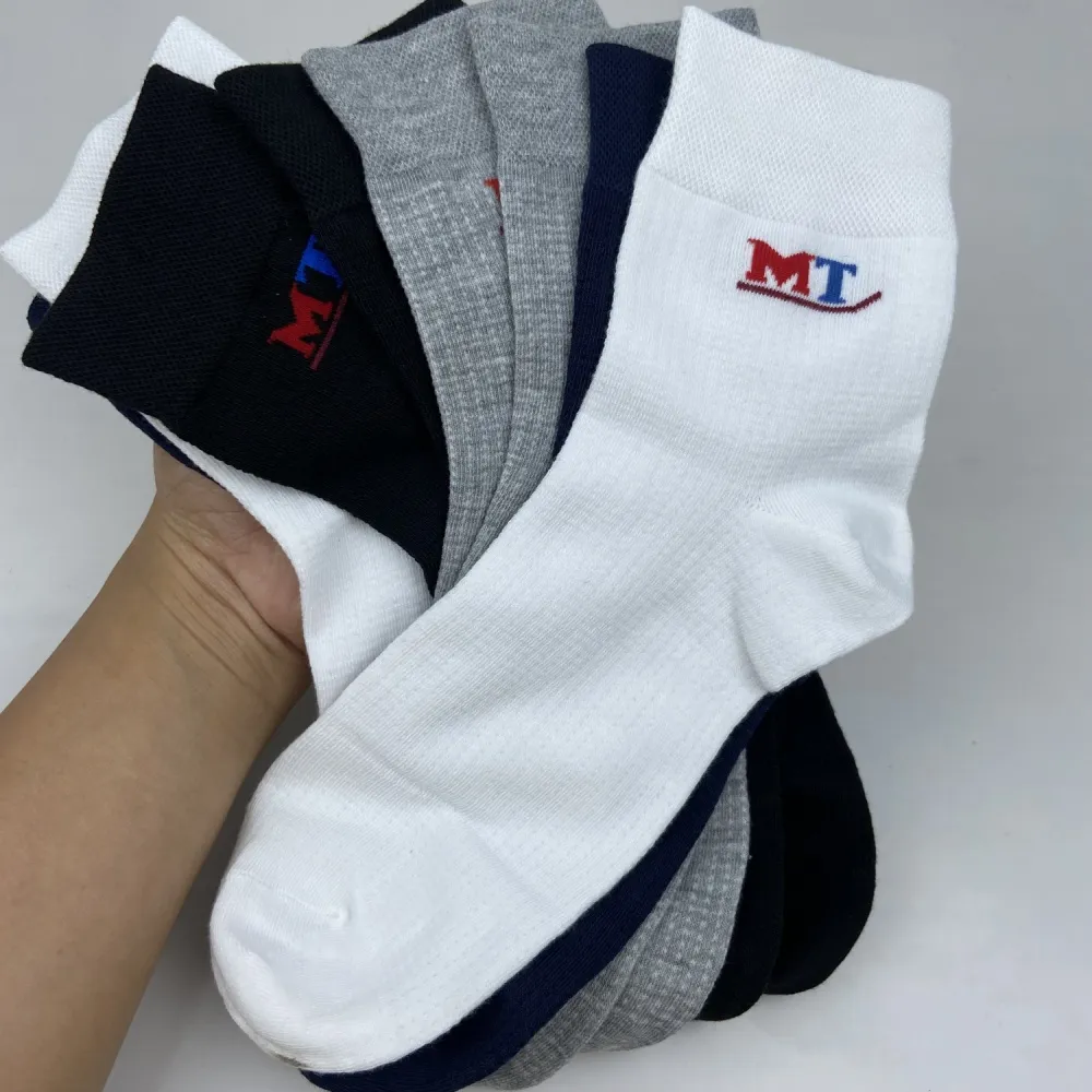 Ảnh Tất nam cổ trung cao cấp công sở văn phòng mang giầy tây xuất xịn thương hiệu RANO 4
