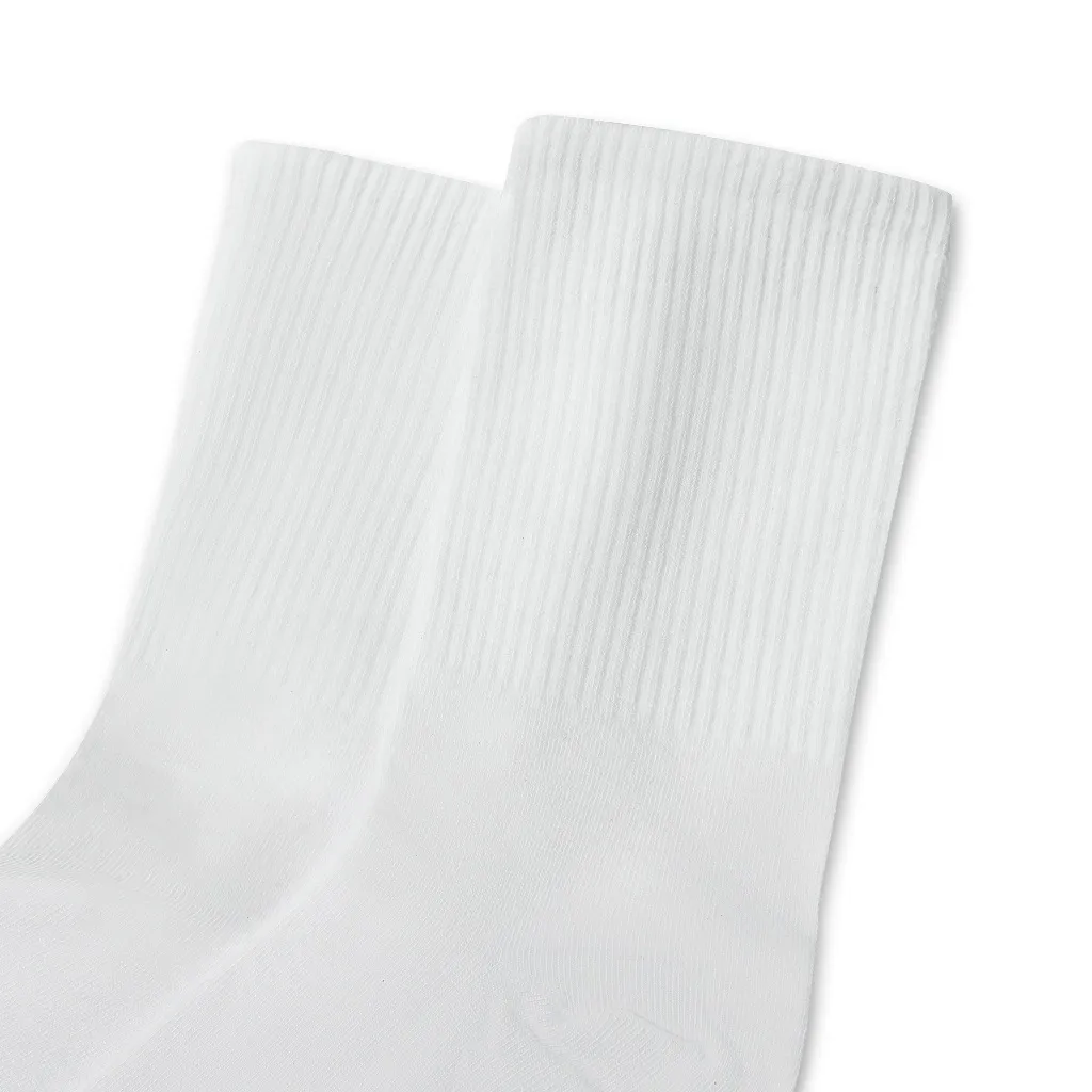 Ảnh Tất Trắng cao cổ Cotton mềm mại thương hiệu JBAGY 2