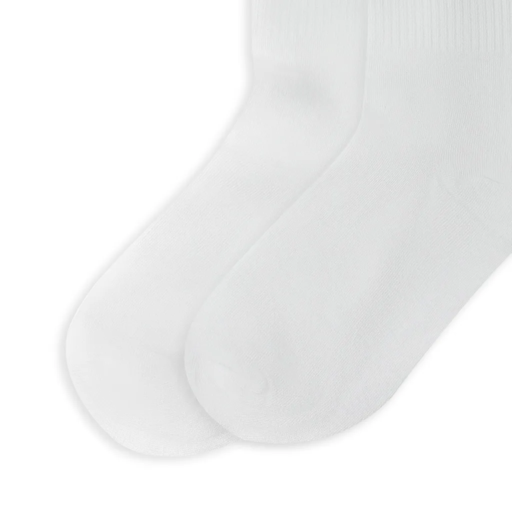 Ảnh Tất Trắng cao cổ Cotton mềm mại thương hiệu JBAGY 3