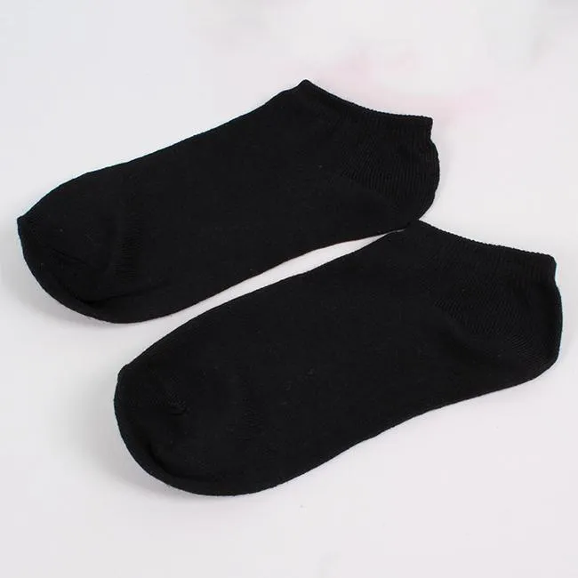Ảnh Tất Vớ Cổ Ngắn Nam BASIC Cao Cấp Cotton Co Giãn Thoáng Mát - OTIS 1