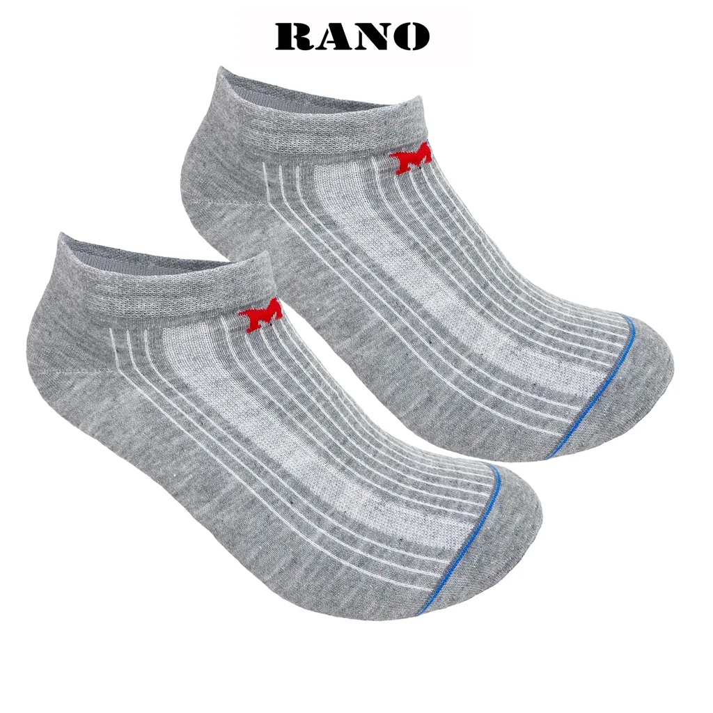 Ảnh Tất vớ nam cổ ngắn cao cấp chống hôi chân thoáng khí nhiều màu đi giày thể thao RANO rn101 1