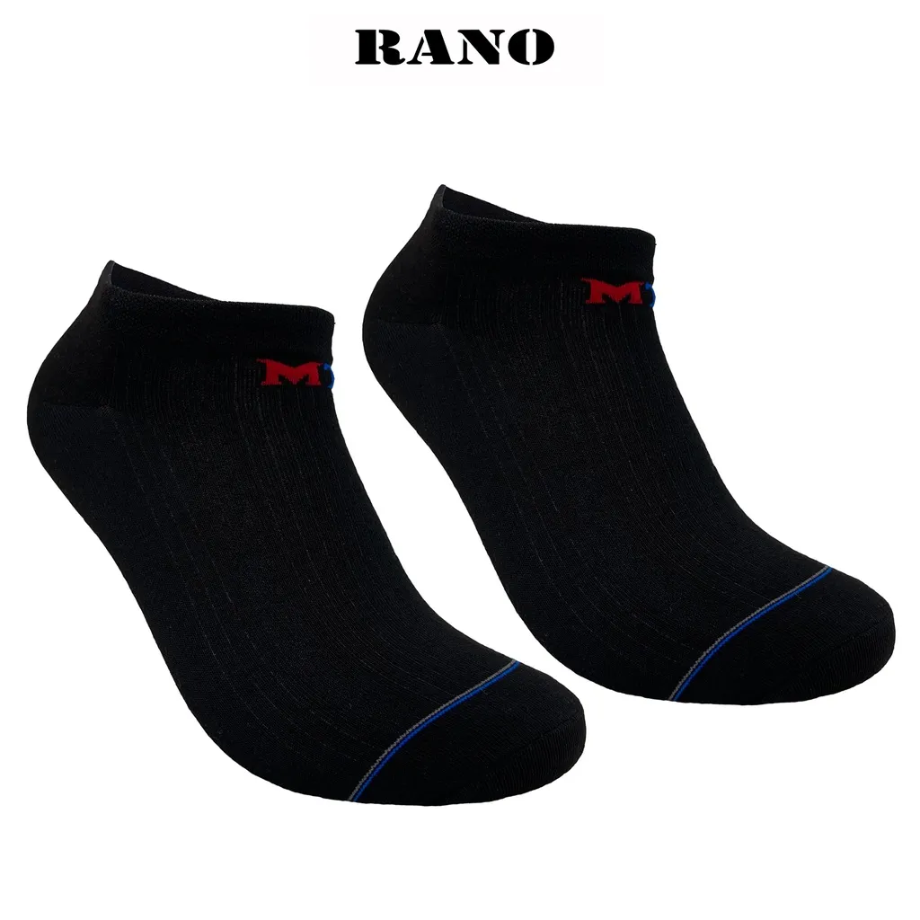 Ảnh Tất vớ nam cổ ngắn cao cấp chống hôi chân thoáng khí nhiều màu đi giày thể thao RANO rn101 3