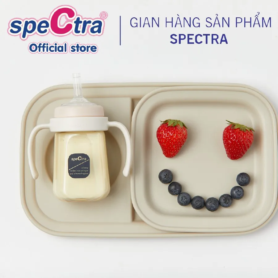 Ảnh Tay cầm bình sữa cổ rộng Spectra 2