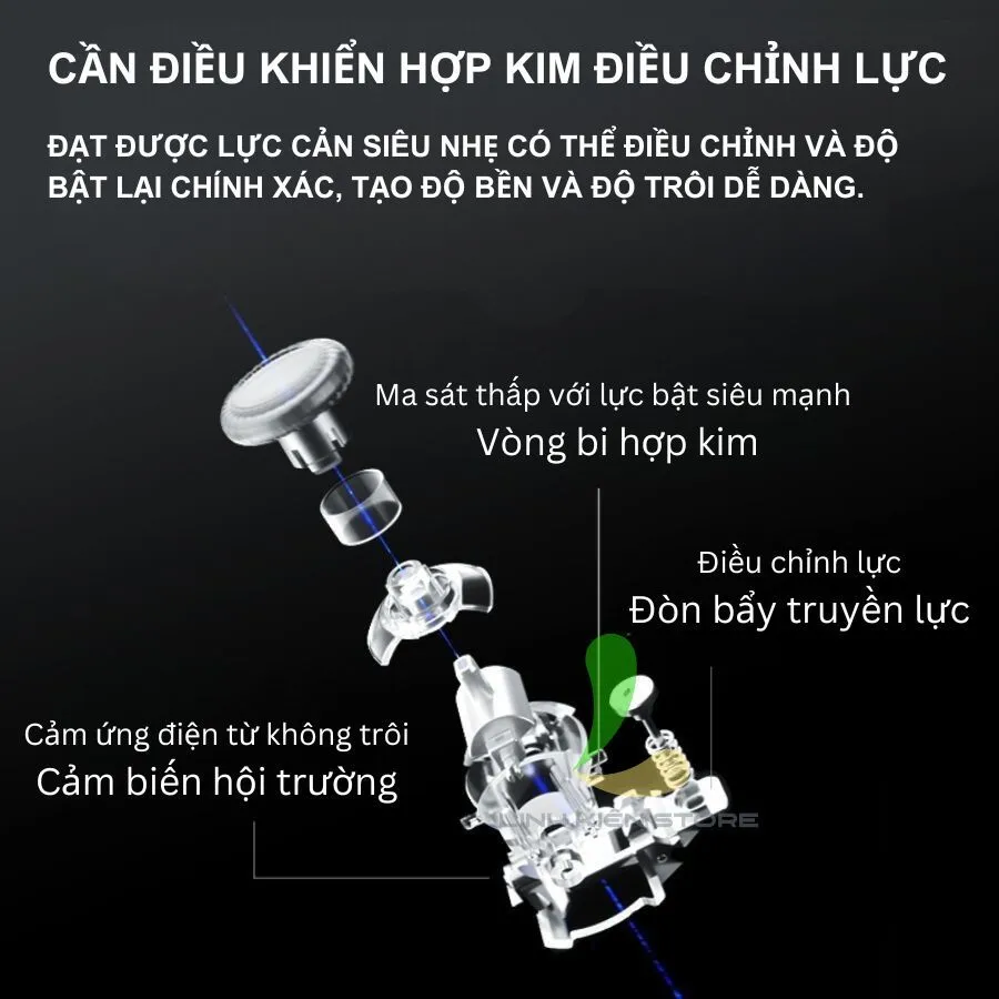 Ảnh Tay cầm chơi game HOSAN Apex 4 kết nối Bluetooth Wireless chơi game trên Steam, Android và PC 4
