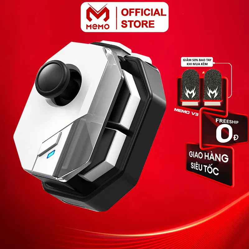 Review Tay Cầm MEMO MB02 Joystick: Ghìm Tâm AI, Auto Tap, Macro Combo Liên Quân, FF, Tốc Chiến, PUBG