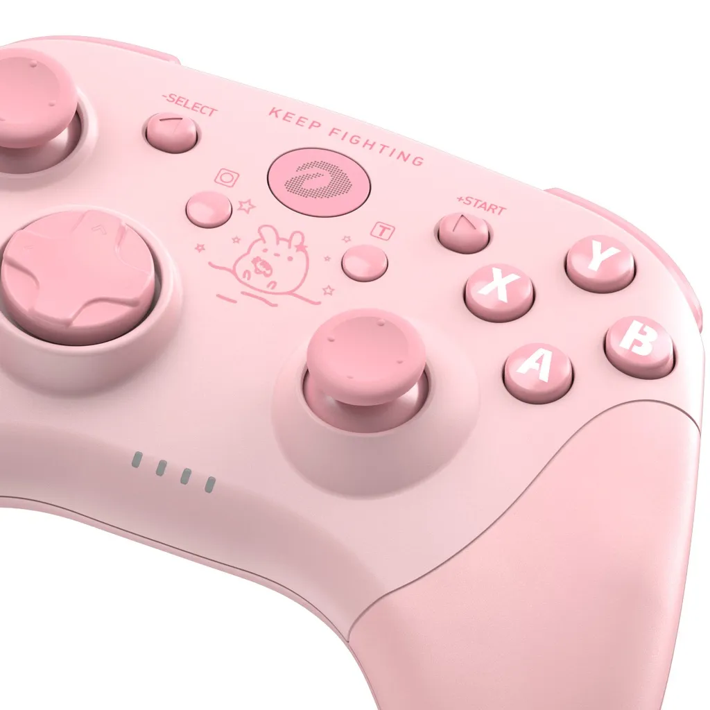 Ảnh Tay cầm game Dareu H101X Hồng / Đen không dây ( Pin sạc 650mAh, Bluetooth 5.0 ,Dây Type-C ) 3