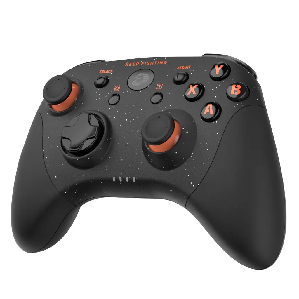 Ảnh Tay cầm game Dareu H101X Hồng / Đen không dây ( Pin sạc 650mAh, Bluetooth 5.0 ,Dây Type-C ) 4