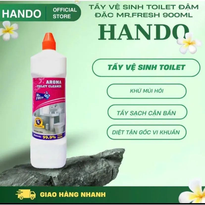 Ảnh Tẩy toilet bồn cầu siêu sạch diệt khuẩn Mr.Fresh 1L thơm 4