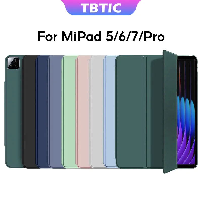 Ốp Lưng Tbtic Xiaomi Pad 7/6/5 Pro 11/11.2 inch - Tự Động Đánh Thức, Khe Bút Giá Rẻ