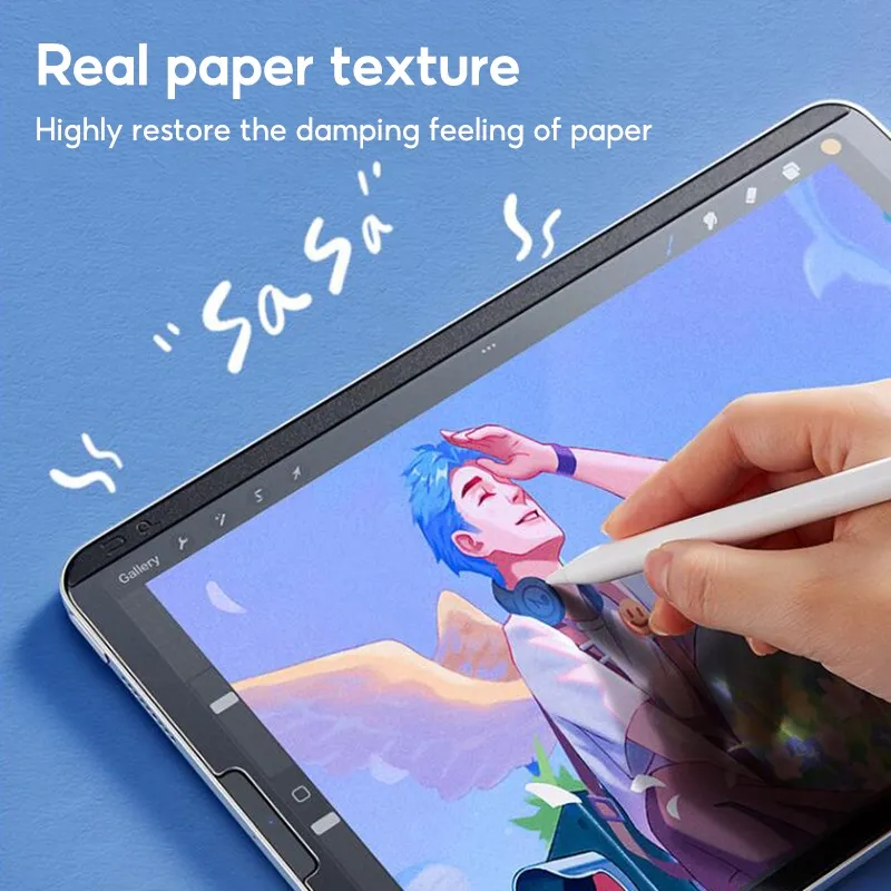 Ảnh Tbtic Từ Matte Giấy Như Tấm Bảo Vệ Màn Hình Cho iPad Air 7 M3 2025 6 Pro 11 13 2024 10.9 5th 4th Mini 6 10.5 3th 11th A16 10th 9th 8th 7th 6th Gen 5 4 10.5 10.2 9.7 8.3 2022 2