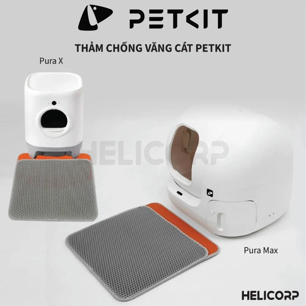 Ảnh Thảm Chống Cát Văng Ra Sàn Nhà Dùng Cho Máy Dọn Phân Mèo PETKIT 2