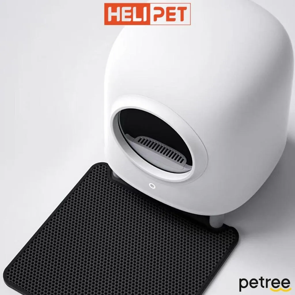 Ảnh Thảm Lót Chống Văng Cát Petree x HeLiPet dùng cho Máy Vệ Sinh Tự Động, Máy Dọn Phân Cho Mèo 4