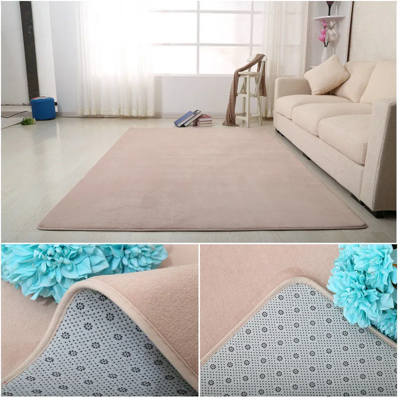 Ảnh thảm phòng ngủ Thảm len phòng ngủ chất lượng cao，Có sẵn trong các kích cỡ khác nhau 1