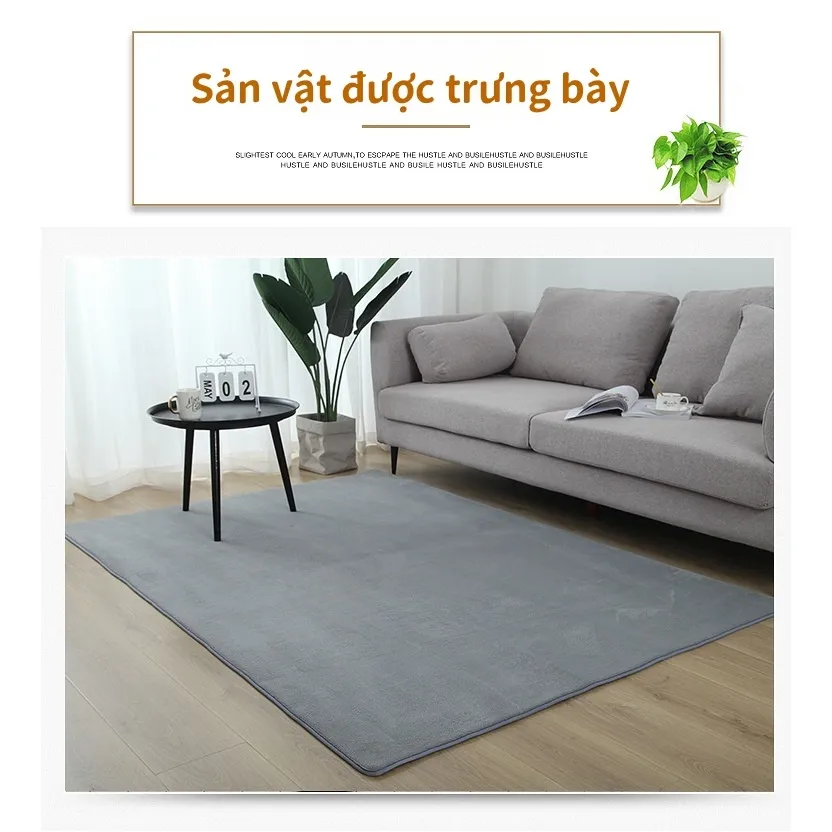 Ảnh thảm phòng ngủ Thảm len phòng ngủ chất lượng cao，Có sẵn trong các kích cỡ khác nhau 3
