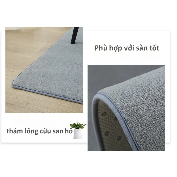 Ảnh thảm phòng ngủ Thảm len phòng ngủ chất lượng cao，Có sẵn trong các kích cỡ khác nhau 4