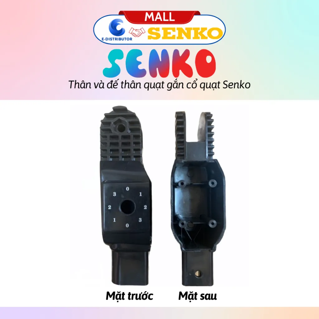 Ảnh Thân và đế thân quạt thay thế của quạt Senko LTS1636/LTS1632/DTS1607(mã mới) - Hàng chính hãng 3