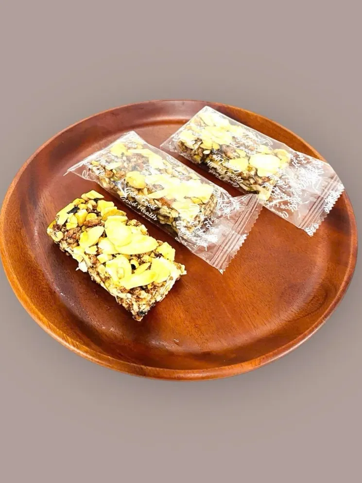 Ảnh Thanh gạo lứt hạnh nhân lát, mix các hạt dinh dưỡng Mộc Lan Healthy 250g, 500g 2